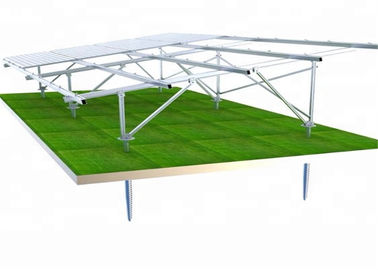 Dobra cena. PV Solar Panel Steel Screw Piles , Aluminum Support Frame Ground Mount Concrete Screw Piles w Internecie