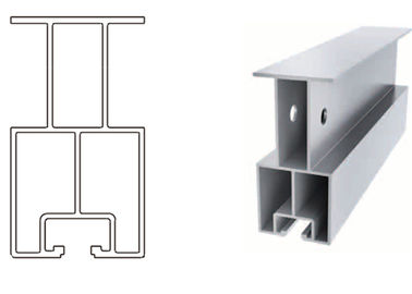 Dobra cena. Customized Size Aluminum Slotted Rail Roof Open Field Anodized Surface Treatment w Internecie