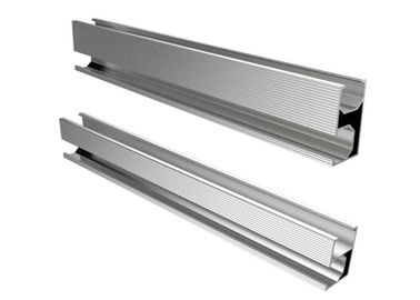 Dobra cena. Silver Aluminum Slotted Rail For Solar Energy System Roof Ground Project w Internecie
