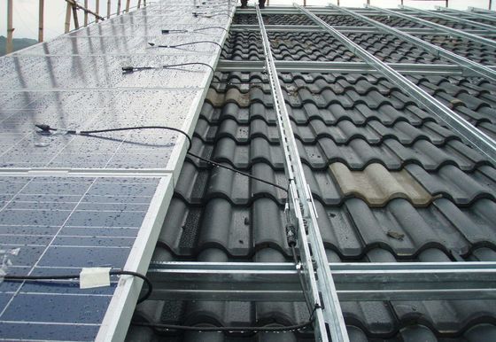 Dobra cena. Pitched Roof Solar Panel Roof Mounting Systems Good Apperance w Internecie