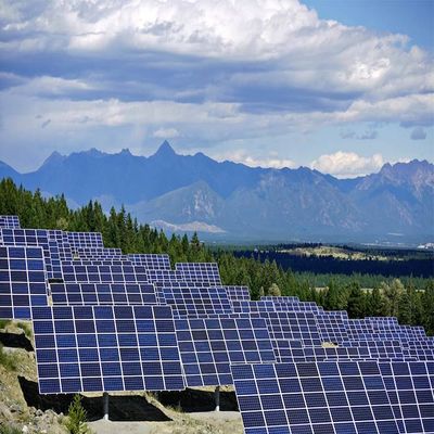Dobra cena. Metal Photovoltaic Mounting Structures,Galvanized Base Ground Mounted Solar PV Systems w Internecie