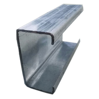 Dobra cena. Q235 Q345 Galvanized Steel Channel Sections For Mounting Stand Racking Brackets w Internecie