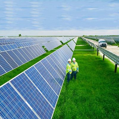 Dobra cena. Natural Or Customized Galvanized Stainless Metal Solar Photovoltaic Ground Mounting Systems w Internecie
