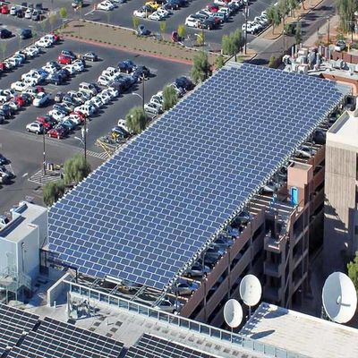 Dobra cena. 1.4KN/M2 Max. Snow Load Stainless steel SS304 Hot Galvanized Steel Solar PV Carport w Internecie