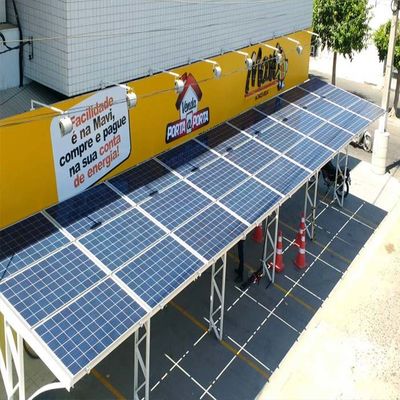Dobra cena. Al 6005-T5 & SUS 304 Open Ground Solar Carport Mounting System w Internecie