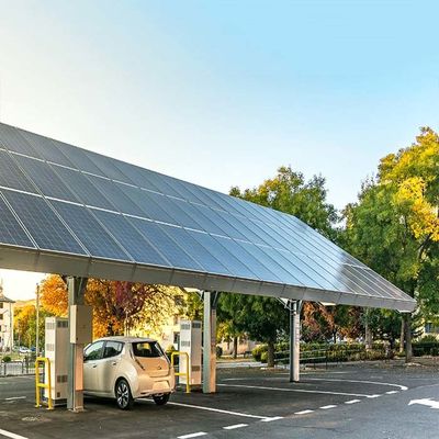 Dobra cena. 10KW 30KW Landscape Carport Solar Systems 42m/s Max Wind Speed w Internecie