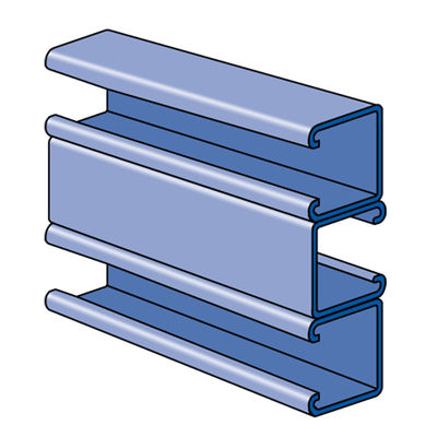 Dobra cena. Q235B Q345B Galvanized Steel C Channel For PV Systems w Internecie