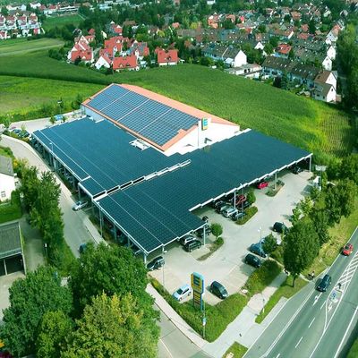 Dobra cena. Versatile Q235B Q345B HDG Steel Carport Solar Systems w Internecie