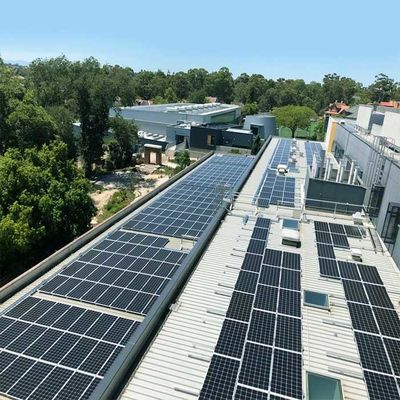 Dobra cena. 130mph Galvanized PV Mounting Structures For Solar Rooftop Systems w Internecie