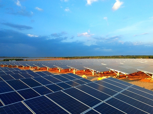 Dobra cena. Galvanized anodized Q235B Q345B solar panel support brackets PV mounting system solar bracket w Internecie
