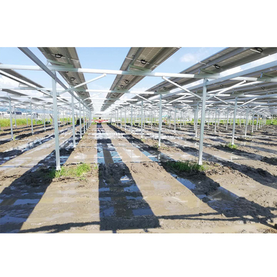 Dobra cena. Hot Galvanized Q235B Q345B Ground Mounted solar PV Systems solar bracket ground mounting w Internecie
