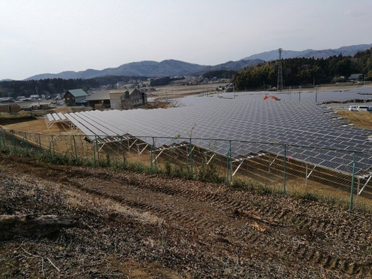 Dobra cena. Galvanized Q235B Q345B solar ground mounting system ground solar bracket solar structure w Internecie