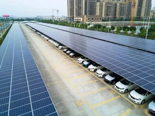 Dobra cena. Original Carbon Steel Waterproof Solar Carport Mounting System w Internecie