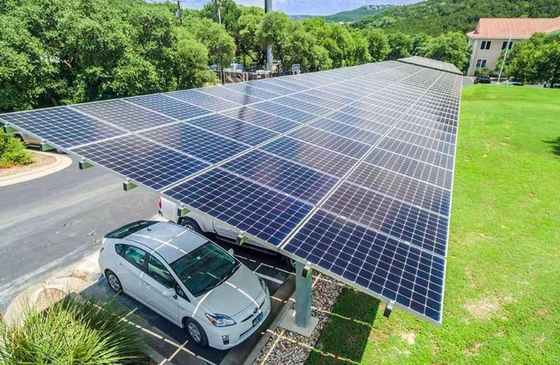 Dobra cena. Waterproof Parking Lot Aluminum Carport Solar Carport Brackets w Internecie