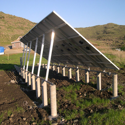 Dobra cena. Solar System Brackets Ground Mount Kit Pv Mounting Structure Ground Solar Bracket w Internecie