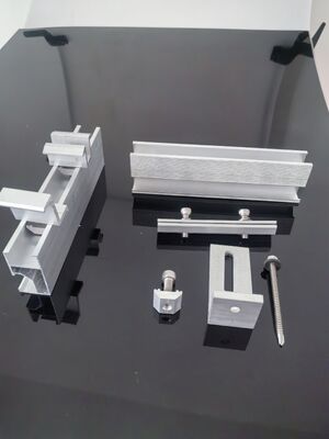 Dobra cena. System montażu paneli słonecznych na dachu płytkowym z uchwytem L w Internecie