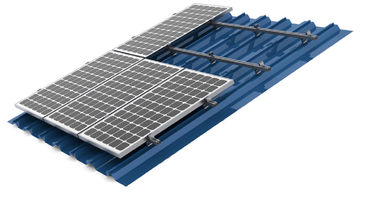 Dobra cena. Steel Sheet Solar Panel Roof Mounting Systems Industrial On Off Grid Type High Strength Alloy w Internecie