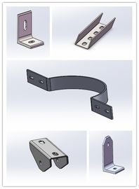 Dobra cena. Customized Solar Mounting Accessories L - Footing Connectors Hooks For Solar Mounting Structure w Internecie
