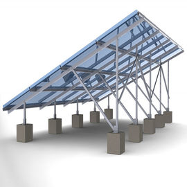Dobra cena. 60m/s Solar Panel Ground Mounting Systems For Photovoltaic PV Array SGS Approved w Internecie