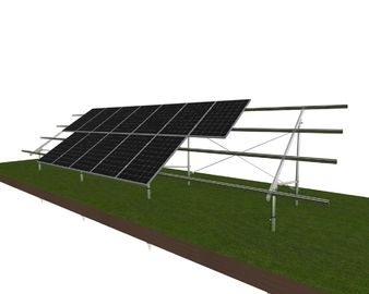 Dobra cena. Open Field Ground Mounted Solar PV Systems Screw Foundation 60m/S Wind Speed Silver w Internecie