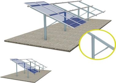 Dobra cena. Silver Solar Panel Ground Mounting Systems Support Structure Photovoltaic Stents High Stability w Internecie