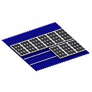 Dobra cena. Corrugated Metallic Tile Roof Solar Mounting System Standing Seam Trapezoidal Lysaght Aluminum w Internecie