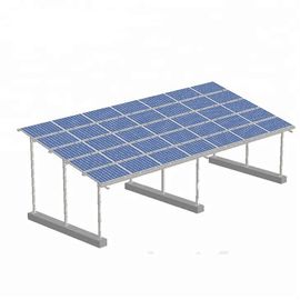 Dobra cena. 10KW 30KW Carport Solar Systems 1.4KN/M2 Max. Snow Load Hot Galvanized Steel w Internecie