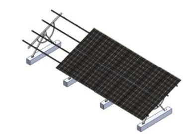 Dobra cena. Photovoltaic Fixing Bracket Solar Mounting System , Landscape Solar Panel Racking System w Internecie
