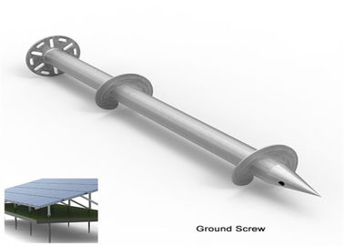 Dobra cena. Steel Foundation Ground Screw Piles Solar Arrays PV Racking Ground Mounts w Internecie
