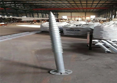 Dobra cena. Deep Foundation Helical Screw Piles , PV Mount Galvanized Earth Screw Anchors w Internecie