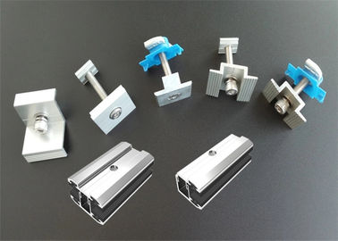 Dobra cena. Open Ground Solar Panel Earthing Clamps Home Rail Components Customized Length w Internecie