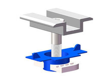 Dobra cena. Al 6005 T5 End Solar Panel Clamps Mounted Middle Commercial Roof Ground Installation Site w Internecie