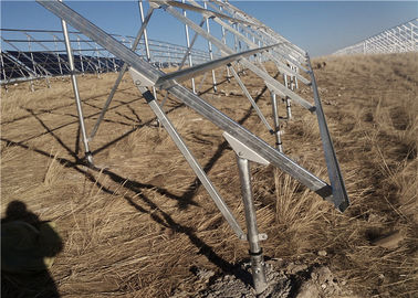 Dobra cena. Metal Solar Panel Ground Mounting Systems PV Concrete Foundation Corrosion Resistance w Internecie