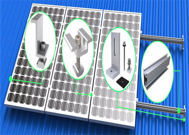 Dobra cena. Vertical Flat Roof Mounting System High Anodized Aluminum Extrusion Frame w Internecie