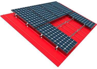 Dobra cena. 10kw Solar Panel Roof Mounting Systems Pitched Corrugated Trapezoidal Standing Seam PV Structure w Internecie
