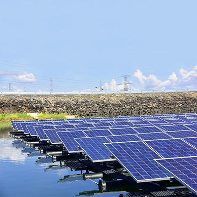 Dobra cena. Fishing Light Complementary Ground Mounted Solar Pv Systems Renewable Electricity w Internecie