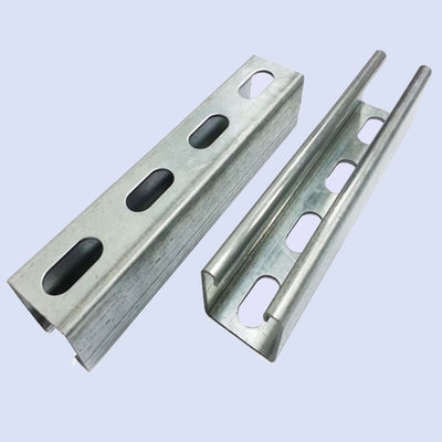 Dobra cena. Galvanized Gi Steel C Shaped Channel , Solar Energy System Panel Rack C Channel Steel w Internecie