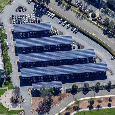 Dobra cena. Frameless Panel Open Ground Q345 6063 PV Mounting Systems For Carport w Internecie