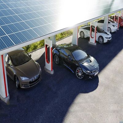 Dobra cena. Anodized Aluminum On Off Grid PV residential solar carport kit w Internecie