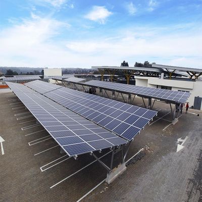 Dobra cena. Modular Q345B Frame Solar Power Car Parking Shed w Internecie