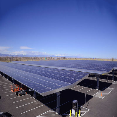 Dobra cena. Waterproof Anodized Galvanized Open Ground Solar Carport Structures w Internecie