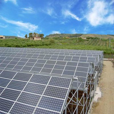 Dobra cena. 2.0mm 2.5mm Thickness 5kw Ground Mount Greenhouse Solar System w Internecie