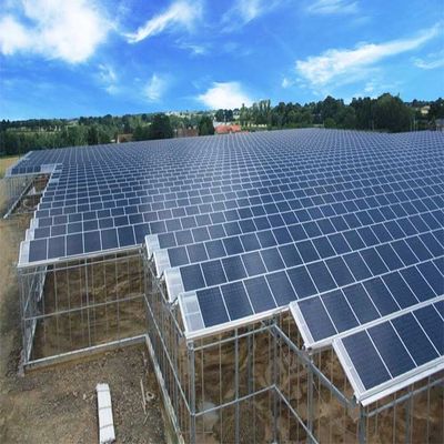 Dobra cena. Farmland Agriculture Ground Mounted PV System For Greenhouse w Internecie