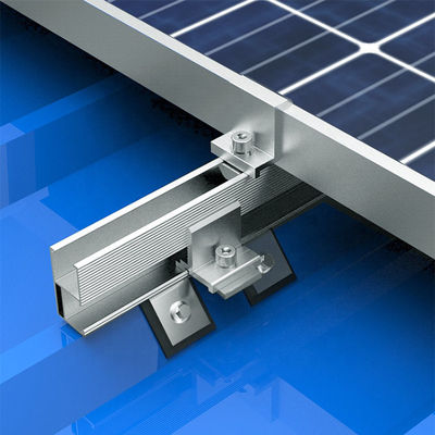 Dobra cena. Frameless Adjustable Solar Panel Earthing Clamps For Solar Panel Mounting Brackets w Internecie