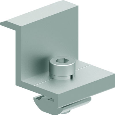 Dobra cena. Open Ground 6063,6005 Customized Solar Panel Earthing Clamps Home Rail Components For PV Systems w Internecie