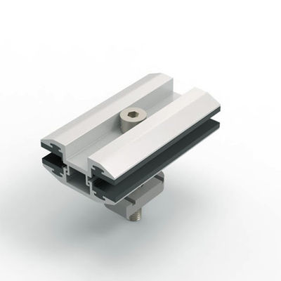 Dobra cena. Open Ground Solar Panel Earthing Clamps Home Rail Components For PV Support Structures w Internecie