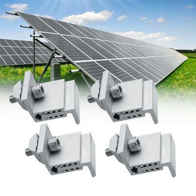 Dobra cena. 1.4KN/M2 Max Snow Load 60m/s Solar Panel Fixing Accessories Photovoltaic Stents Connectors w Internecie
