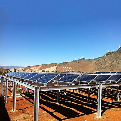 Dobra cena. 130mph Framed/Frameless Flexible Anodized Solar Panel Ground Mounting Systems w Internecie