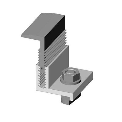 Dobra cena. 6063 Extruded Profile Metal Roof Solar Panel Clamps For PV Solar Modules w Internecie