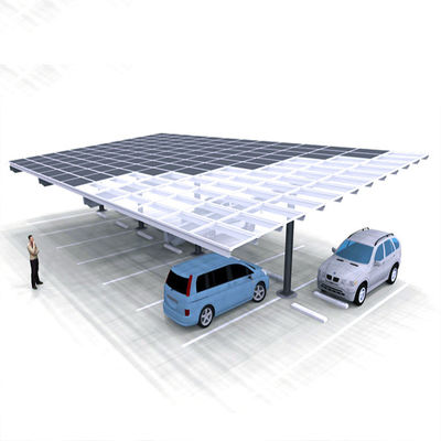 Dobra cena. Vertical & horizental Frameless Panel Open Ground PV Mounting Systems For Carport w Internecie